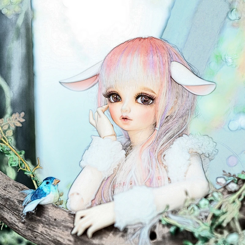 Бесплатная доставка миниатюрная Rin Fairyland кукла BJD 1/4 женские Феи модные
