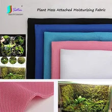 Для дома, офиса аквариум растительность мох прикрепленная увлажняющая сетчатая ткань, DIY автокресла, материал стула красочная сетчатая ткань S0668L