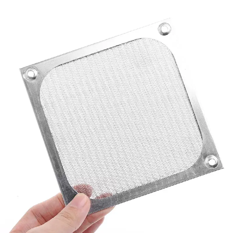 

80/90/120mm Size Metal Dustproof Mesh Dust Filter Net Guard For PC Computer Machine Box Cooling Fan, Computer Fan Dust Filter