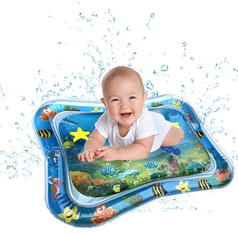 Летние надувные детские Playmat Activity Mat Baby Play водяное сиденье игрушки для детский коврик летние плавательные пляжные игры для бассейна Детские тренажерные залы коврик