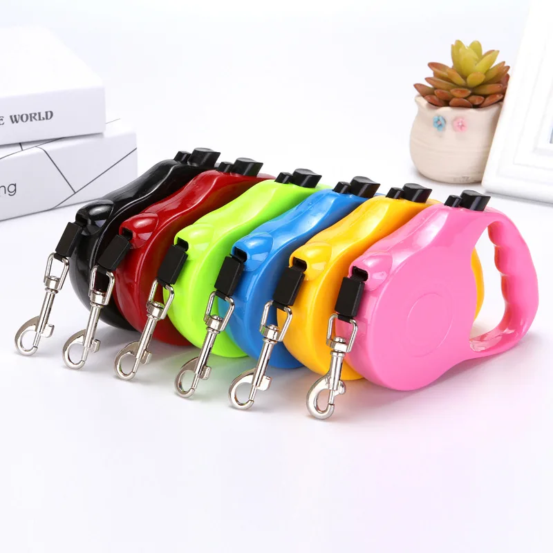 

3M/5M Flexible Dog Leash Walking Running Transaction Rope Easy Pulling for Small Medium Pet Dogs Retractable Leashes for Pets