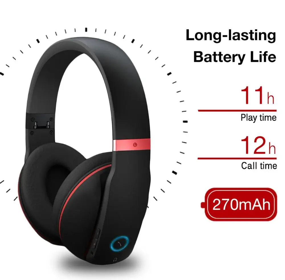 

Bluetooth Headphone Wireless Active Noise Canceling Headset HD Stereo Headphone NFC Touch Sensor Foldable Headphone Support AptX