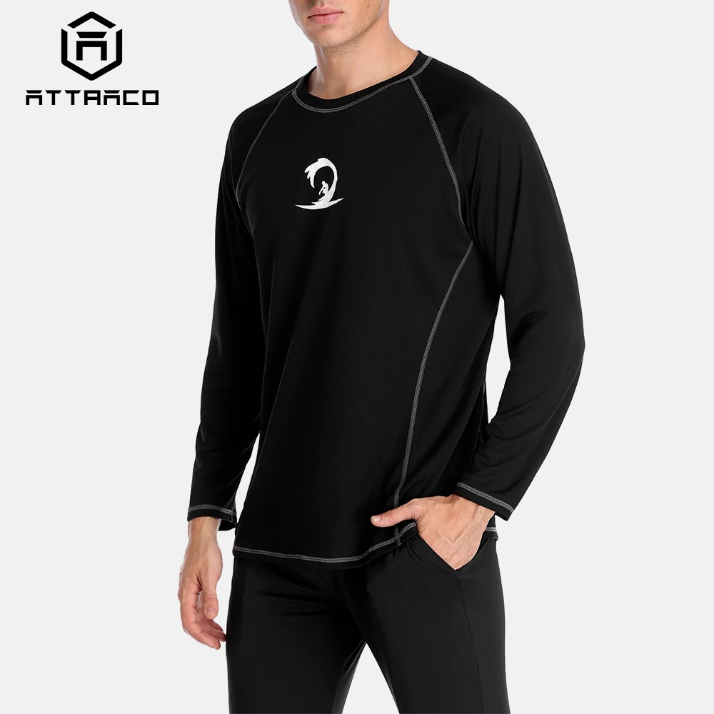 Attrac الرجال Rashguard الجاف مناسبا قصيرة قمصان الرجال الغوص قميص الأشعة فوق البنفسجية حماية طفح الحرس الأعلى UPF 50 + الشاطئ ارتداء تصفح الدعاوى تي ش... Attrac الرجال Rashguard الجاف مناسبا قصيرة قمصان الرجال الغوص قميص الأشعة فوق البنفسجية حماية طفح الحرس الأعلى UPF 50 + الشاطئ ارتداء تصفح الدعاوى تي ش...