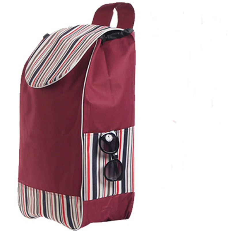 Buy Double layers shopping cart bags for shopping trolley car cart bag