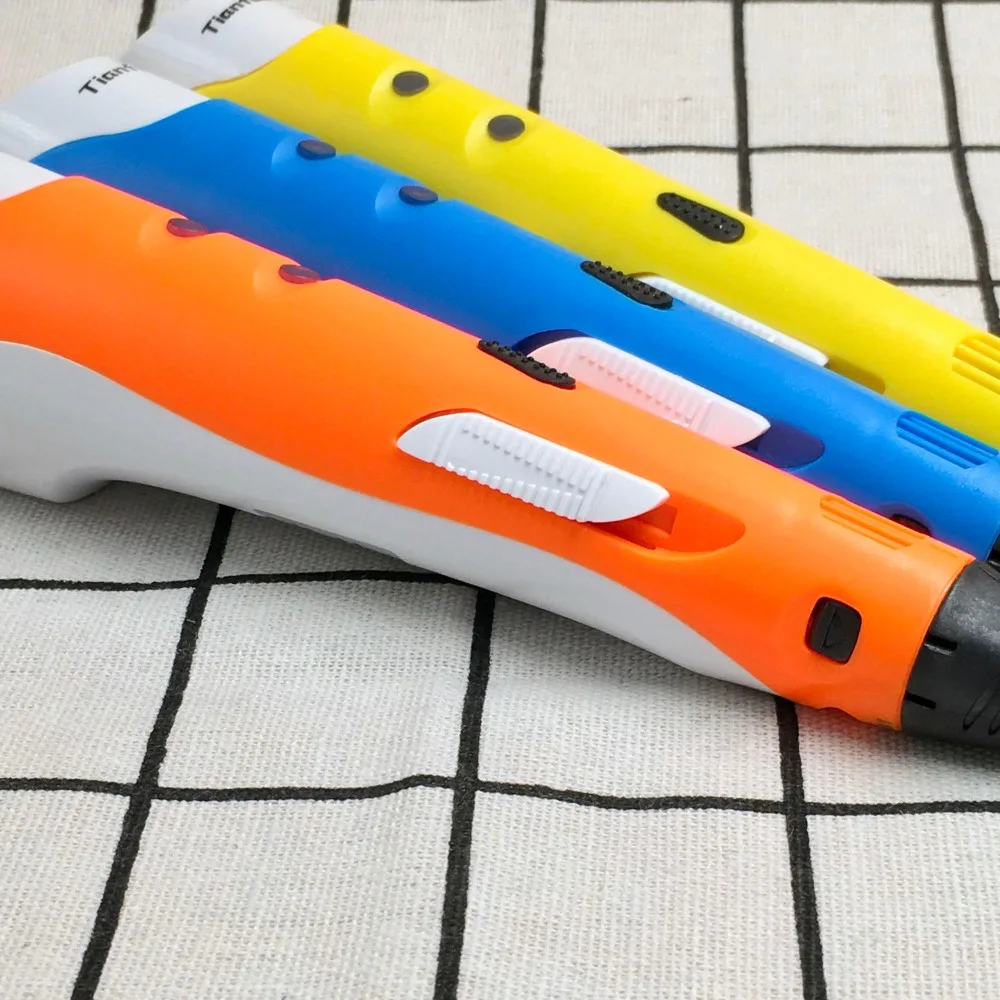 Tianfour Рождественский подарок 3d принтер ручка 50 м/100 м мм 1,75 мм ABS нити 3D печать ручки для рисования дизайн игрушки