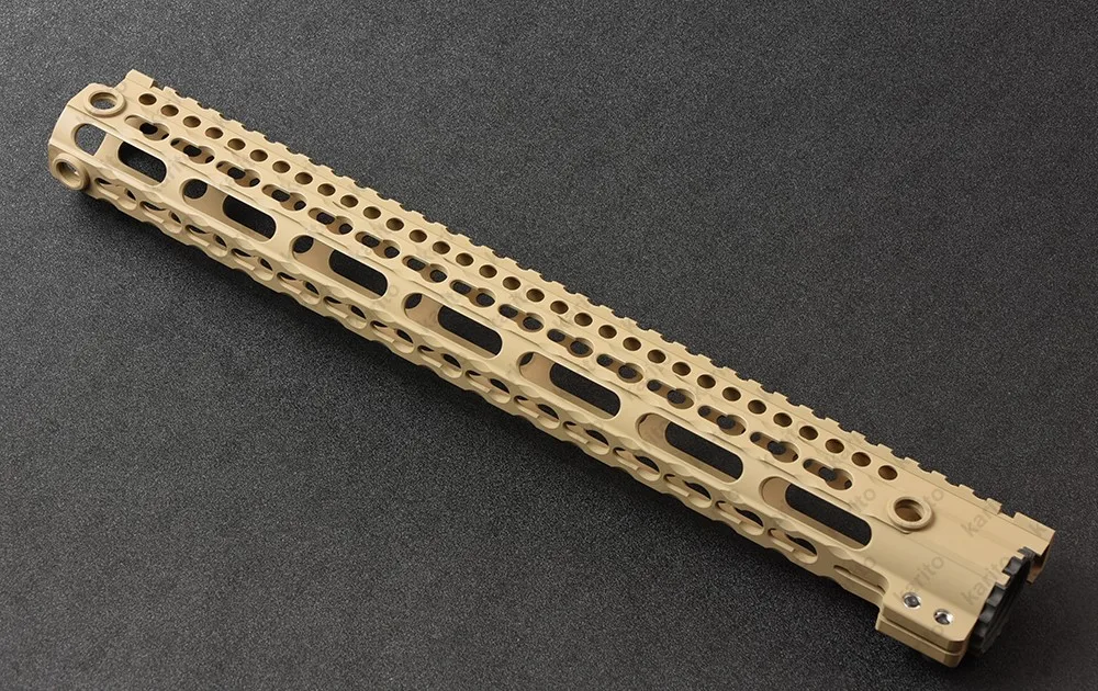 Тактический AR 15 SSK 15 дюймов Пикатинни плавающая handguard с keymod адаптер Алюминий ЧПУ DE M3053