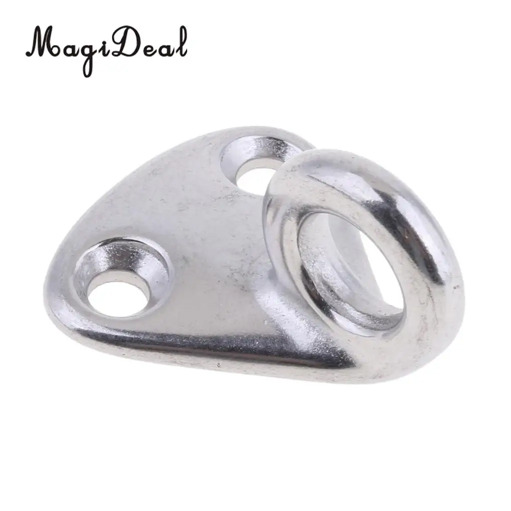 MagiDeal Marine Grade Stainless Steel Boat Hook Ring Anchor Chain Lock for Kayak Canoe Rafting Boating Dinghy Yacht Accessories