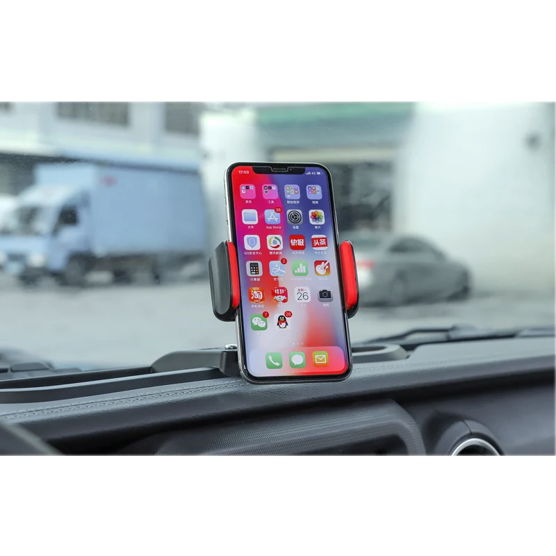 HYZHAUTO 1 шт. аксессуары для интерьера автомобиля ABS GPS кронштейн контейнер хранения