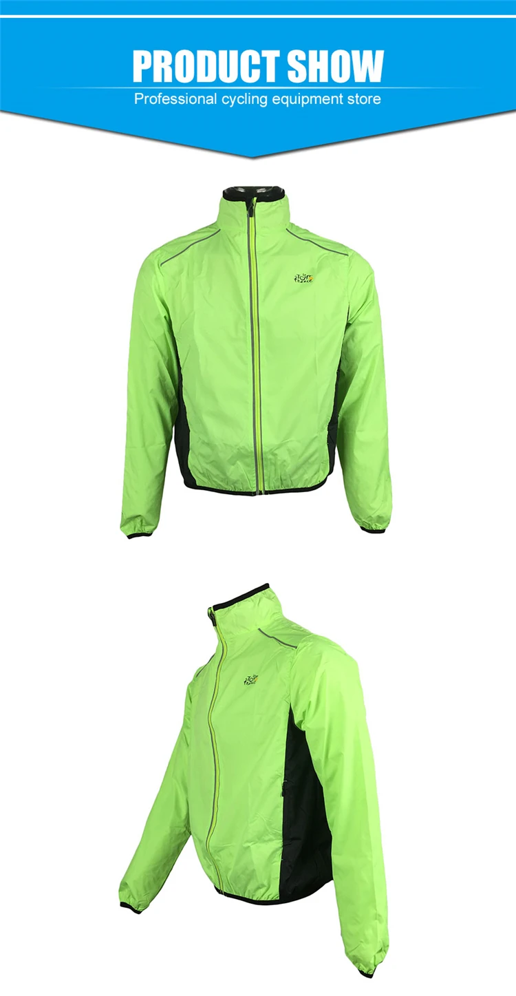 5 BESTGIA Hot Selling Ultra-light Tour De France Bicycle Jacket Bike Windproof Raincoat Road Track MTB Aero Cycling Wind Coat Men Clothing