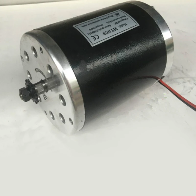 1Pc MY1020 500W 24V/36V/48V Permanent High Speed Brush Motorin