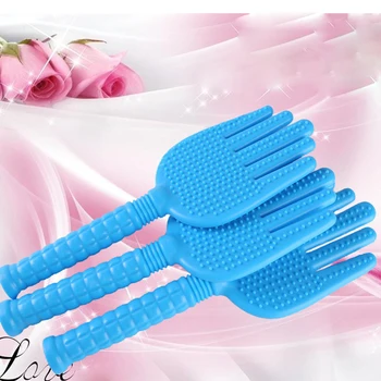 

Home SPA Use Health Care Silicone Body Massage Tool Device Hand Shape Multi-function Meridian Massage Bat