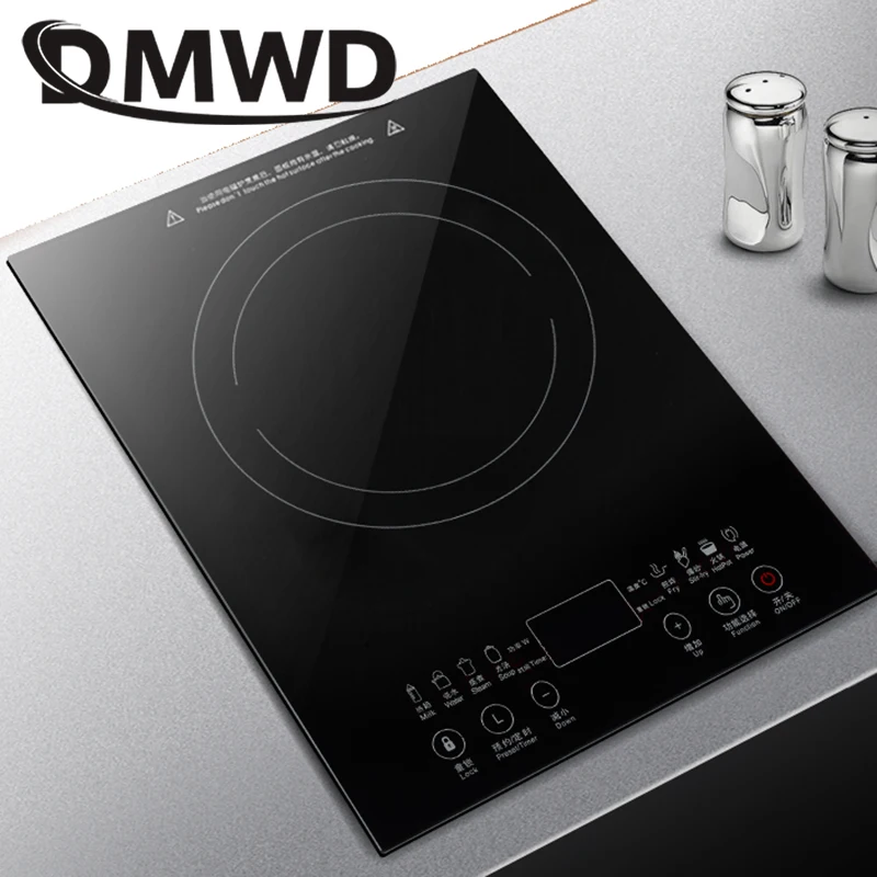 Настольная Встроенная Электромагнитная Индукционная плита с подсветкой DMWD
