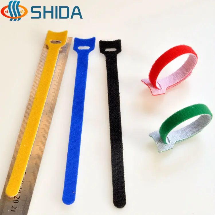 12*200mm 100pcs back to back Cable Ties. Tie Sticky Fastening Tape ...