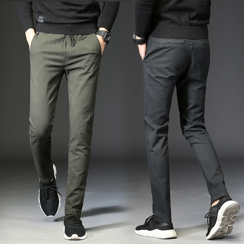 MRMT 2018 Brand New Men's Trousers Elastic Waist Tether Casual Pants ...