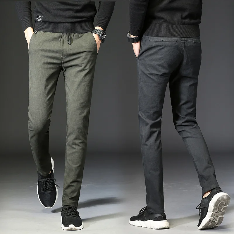 MRMT 2019 Brand New Men's Trousers Elastic Waist Tether Casual Pants ...