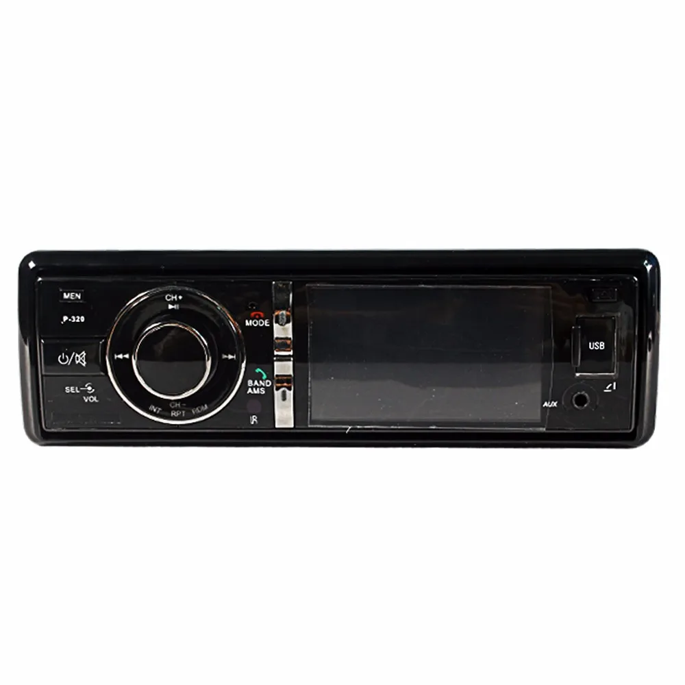 " один Din dvd-плеер автомобиля Радио Стерео Съемная панель видео сабвуфер Push экран AUX камера с VCD/MP3/SD/USB/FM SH3581 - Цвет: Black