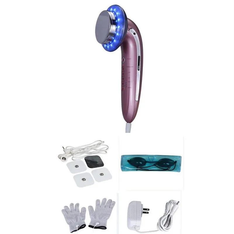 6 In 1 Galvanic EMS Body Slimming Machine Fat Burner Ultrasound Weight