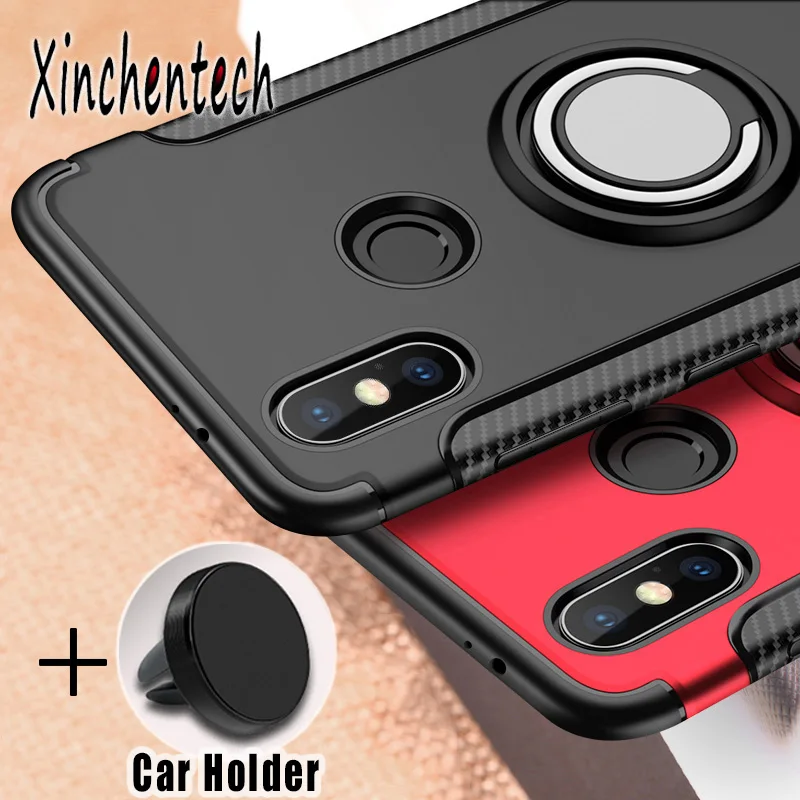 

sFor Xiaomi Redmi Note 5 Pro Case Silicone TPU+PC Back Cover Accessories On Xiomi Redmi 5 Plus Mi 8 A1 A2 Lite Case For Mi 5X 6X