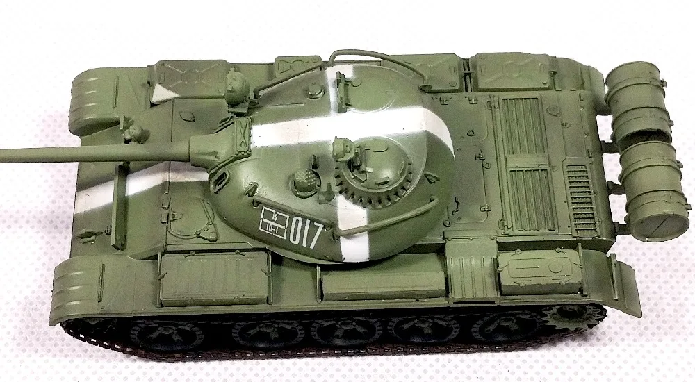 1: 72 советский армейский T-55 Танк модель T55 модель трубы 35024 Коллекция Модель