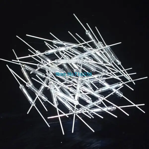 

10pcs N/O Reed switch Magnetic Switch 2 * 14mm Normally Open Magnetic Induction switch