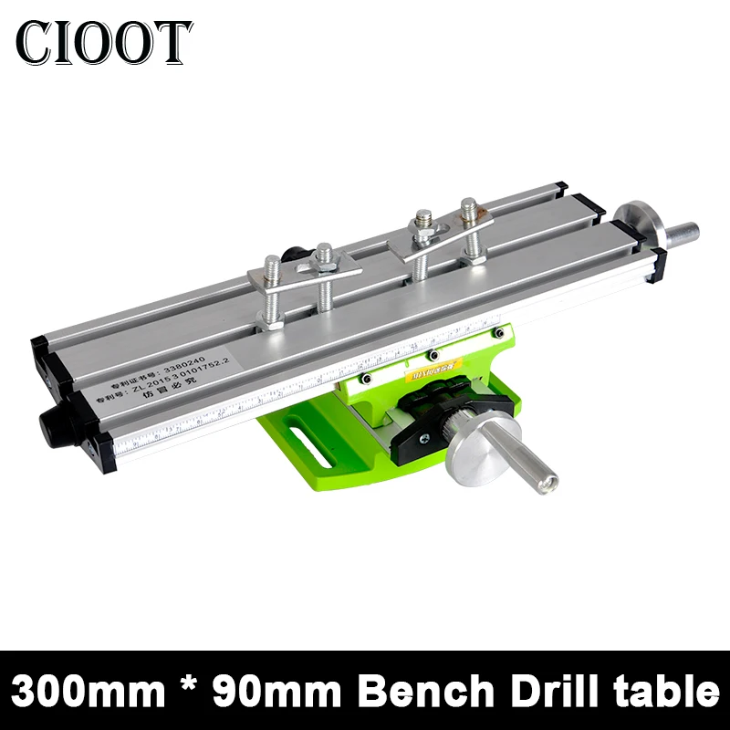 Bench Drill Vise Fixture Work Table 6300 Miniature Precision Multifunction Milling Machine X Y-axis Adjustment Coordinate Table