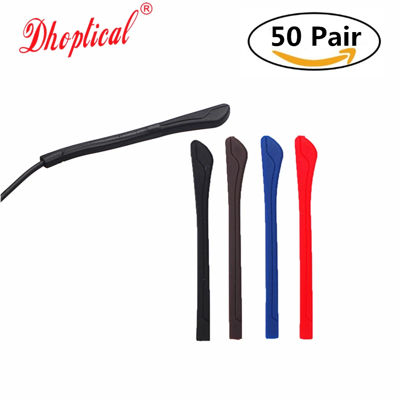 

100pcs colorful eyeglasses temples tips ,PVC temple tips ,eyeglasses frame leg Cover square hole 1.0MM