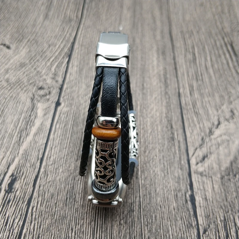 Винтажный Браслет Для Xiaomi Miband 3 браслет из натуральной кожи в ювелирном стиле для