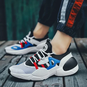 

Stylish Four Seasons Running Shoes For Men Air Breathable Lightweight Sports Shoes big size Male Gym Sneakers Betis Zapatillas