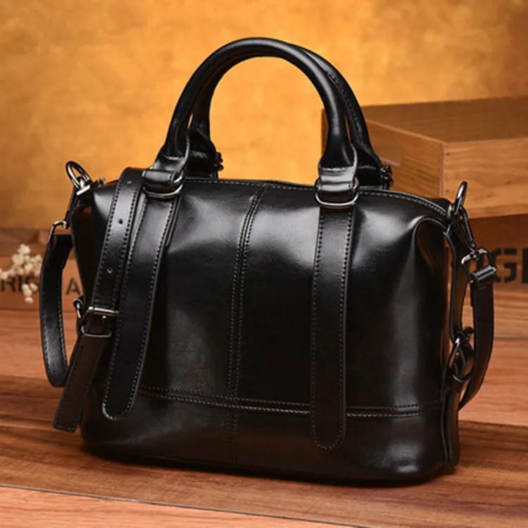 

2019 Genuine Leather Woman Package Cowhide Single Shoulder
