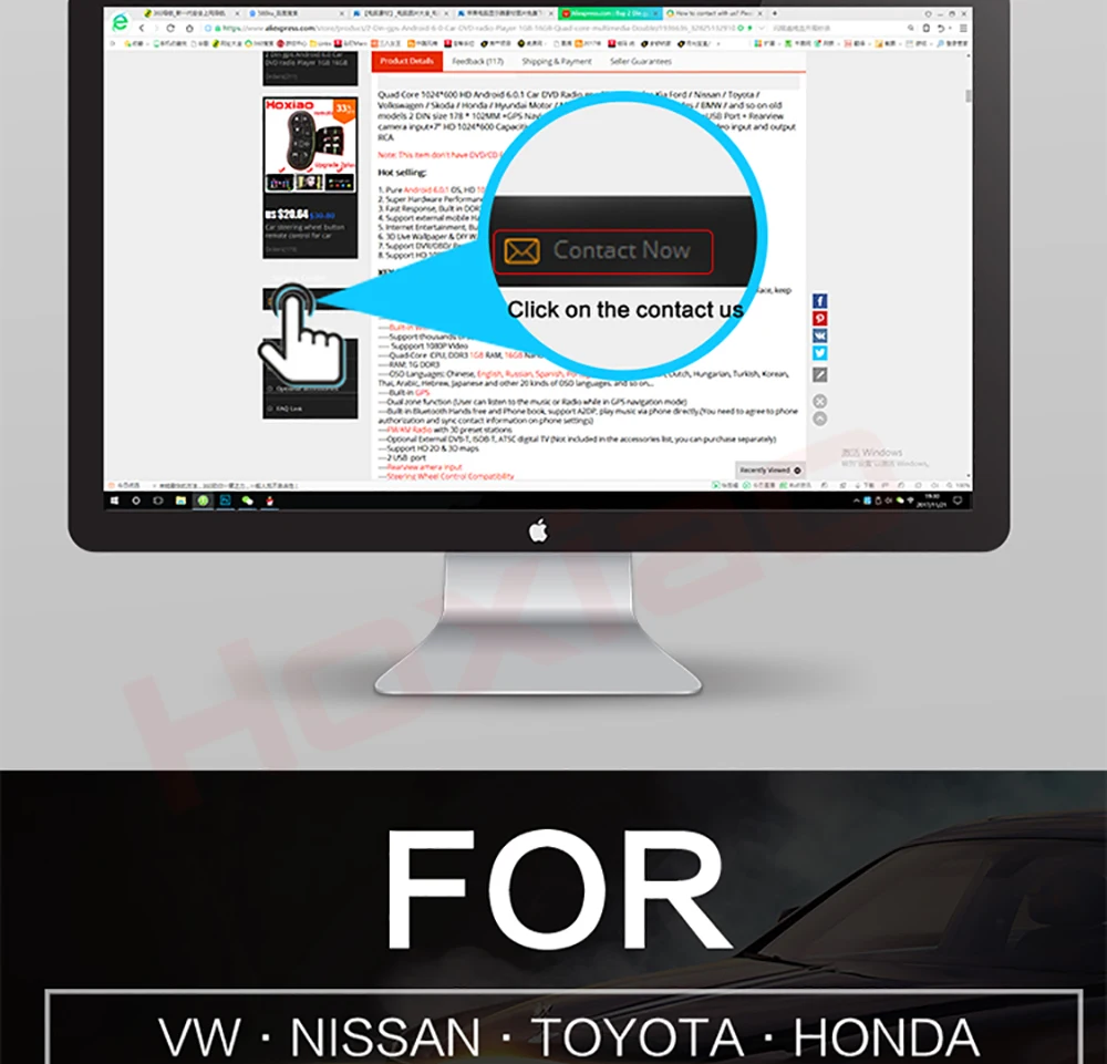 Flash Deal 2 Din Android Universal Car DVD Player GPS Navigation Map WIFI BT Radio Player Multimedia For Honda Nissan BYD TOYOTA KIA 8