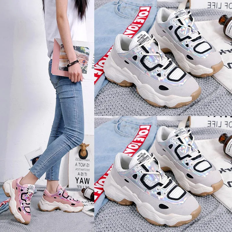 

Msfair 2019 adult On Sale Bling Ladies Sneakers Summer Breathable Mesh Sport Shoes For Women Running Shoes Walking Casual Shoes