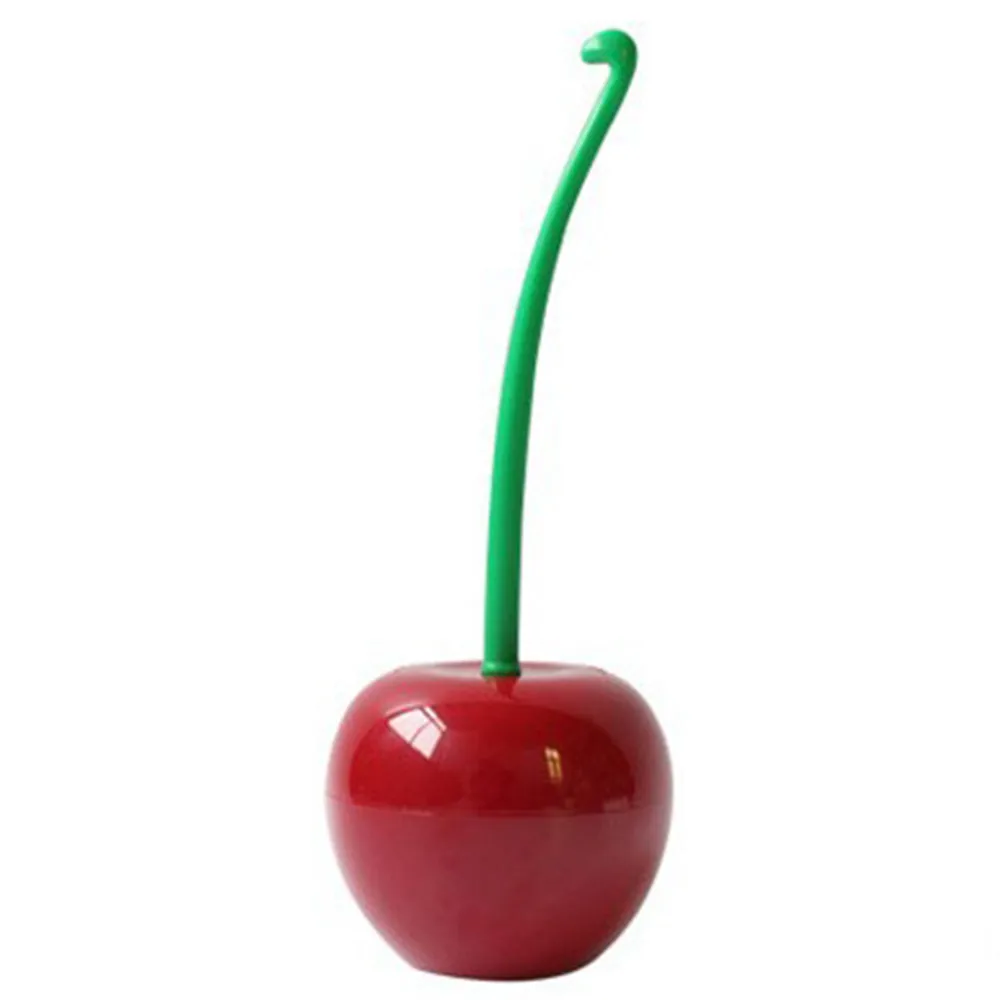 Toilet brush set plastic cherry-shaped cleaning tool toilet cleaning brush bathroom toilet tool L0619