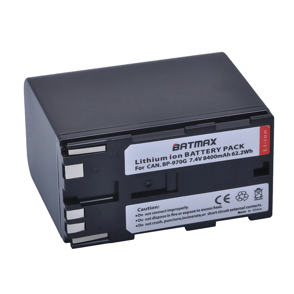 Аккумуляторная батарея Batmax 8400 мАч для Canon XLH1 XHG1 XHA1 XL2 XM2 XH G1S XF305 | Электроника