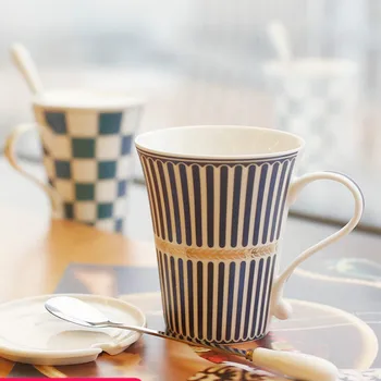 

Creative European Coffee Cup Milk Breakfast Cup Mug Couple Cup
