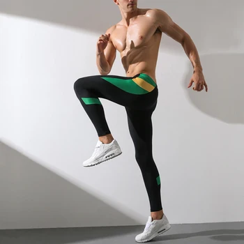 

New Compression Pants Men Gym Fitness Leggings Tights Trousers Mens Sweatpants Workout Skinny Bodybuilding Jogging Bottoms