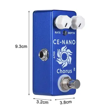 

MOSKY CE-NANO Electric Guitar Chorus Effect Pedal Full Metal Shell True Bypass