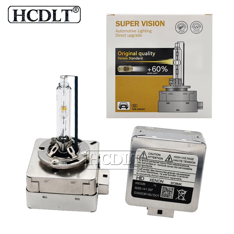 Оригинальная ксеноновая лампа HCDLT D1S 35 Вт 55 HID D3S 6000K 4300K 5000K 8000K для