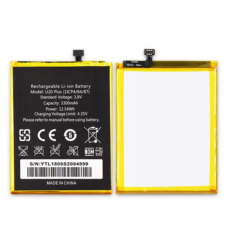 Mcdark-3300-mAh-Hight-capacidad-para-Oukitel-U20-m-s-para-Oukitel-U20-m-s-bater