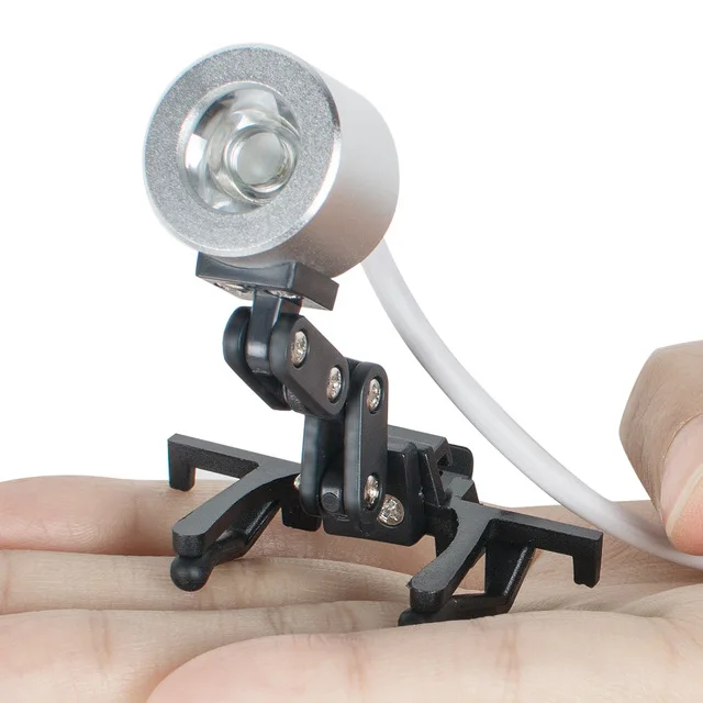 

Hot Sale One Clip for Dental Surgical Medical Binocular Loupe and LED Head Light Lamp