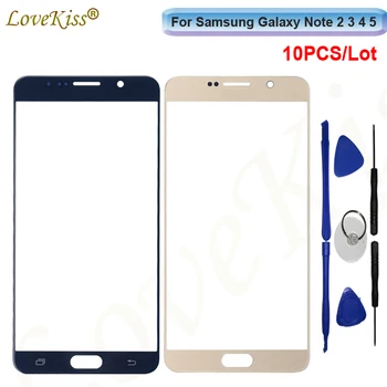 

For Samsung Galaxy Note 2 3 4 5 N9000 N910F N920I Note3 Note4 Note5 Touch Screen Sensor Panel Digitizer Glass Cover Replacement