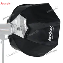 Godox SB-UE, 120 см, 47 дюймов, портативный восьмиугольный зонтик, софтбокс с сотовой сеткой для Bowens Mount Studio Flash, софтбокс CD50