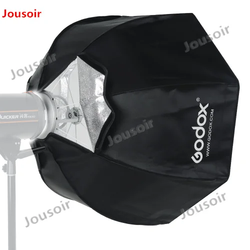 Портативный восьмиугольный Зонт Godox софтбокс с сотовой сеткой для студийной