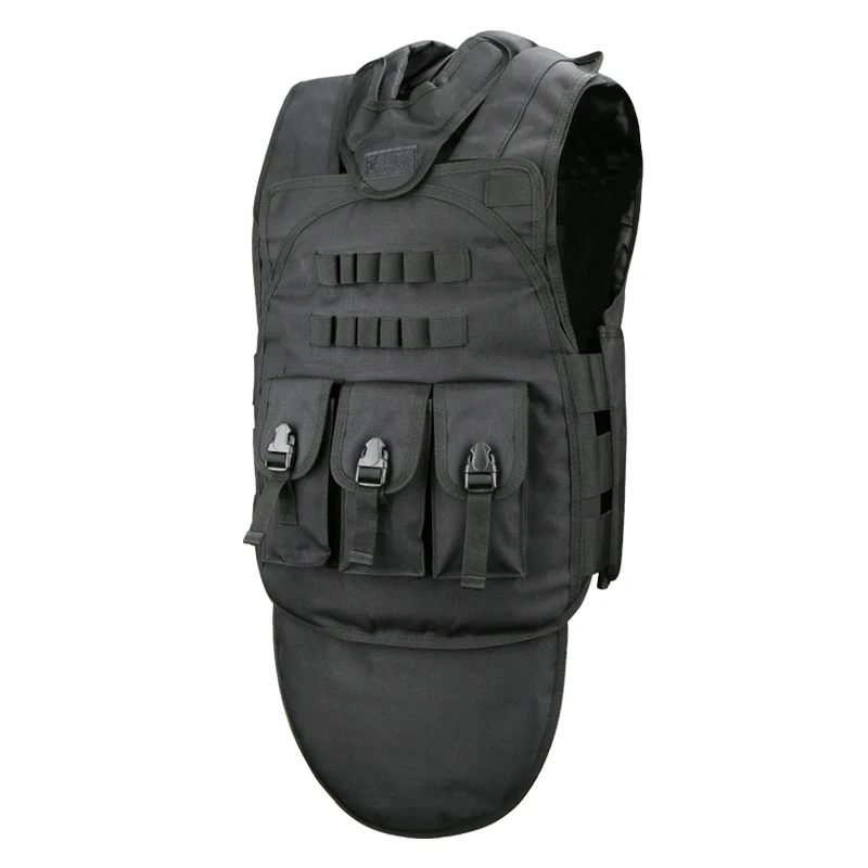  Black Tactical Vests Mens Military Hunting Vest Field Battle Airsoft Molle Waistcoat Combat Assault