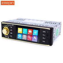 Zeepin 4019B 4.1 дюймов 1 Дин Радио аудио стерео 1Din USB AUX FM Радио станции Bluetooth с заднего Камера дистанционное управление