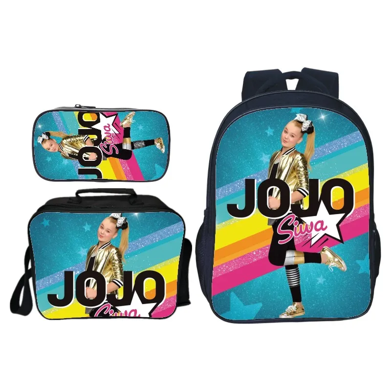 Jojo Siwa рюкзаки для учеников мальчиков и девочек Сюрприз подарок рюкзак-сумка