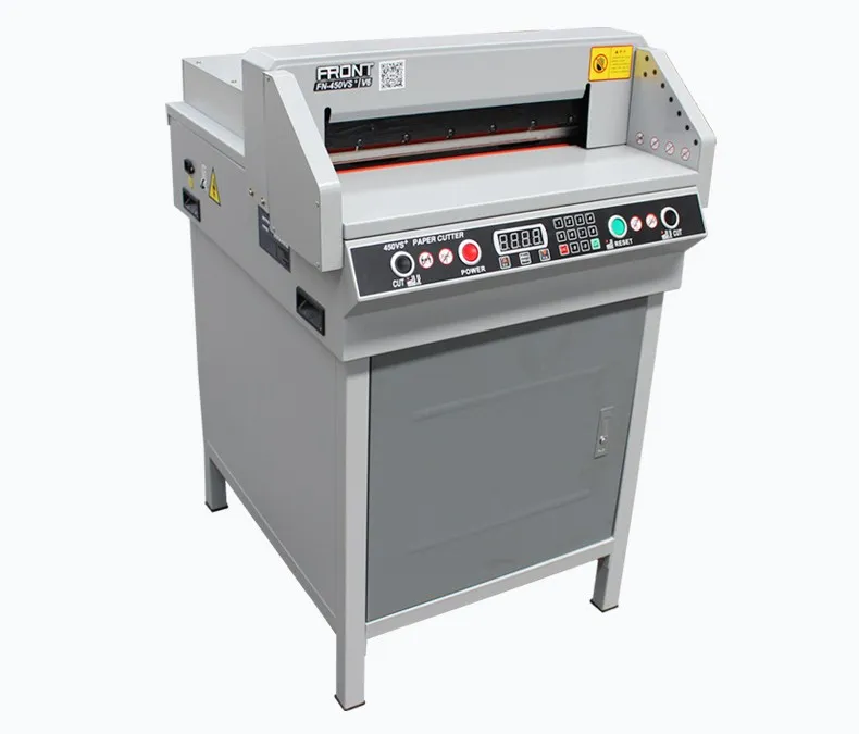 

FREE SHIPPING G450VS+ Electric Paper Cutter Automatic NC Paper Cutter A3 size Paper Cut machine digital paper trimmer 220v