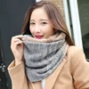 2023 New Fashion Female Scarf Warmer Knitted Colorful Scarves Neck Set Student Lover Autumn Winter Wool Collar Free Shipping 3