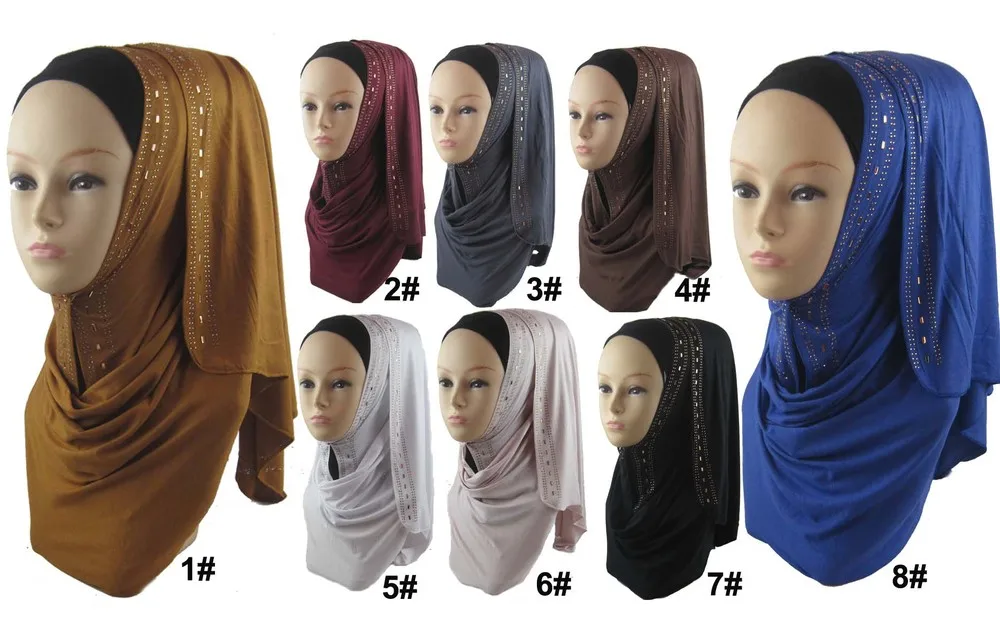 rhinestone hijab-1