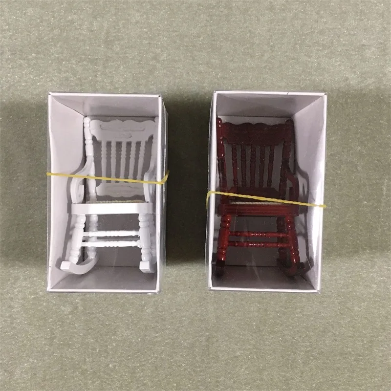 Dollhouse Miniature 1:12 Dolls Chair Furniture 1pcs Action Figure Doll House Decoration Accessories Toys for Children Kids New Dollhouse Miniature 1:12 Dolls Chair Furniture 1pcs Action Figure Doll House Decoration Accessories Toys for Children Kids New