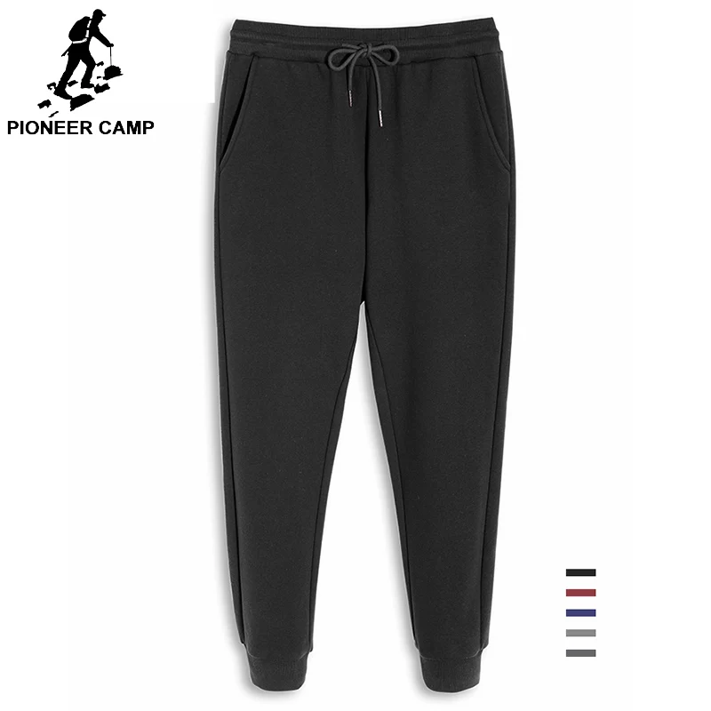 Pioneer Camp/высококачественные однотонные штаны для бега мужские повседневные